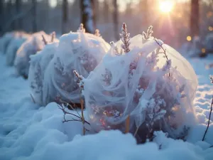 Zabezpieczanie ogrodu przed mrozem
